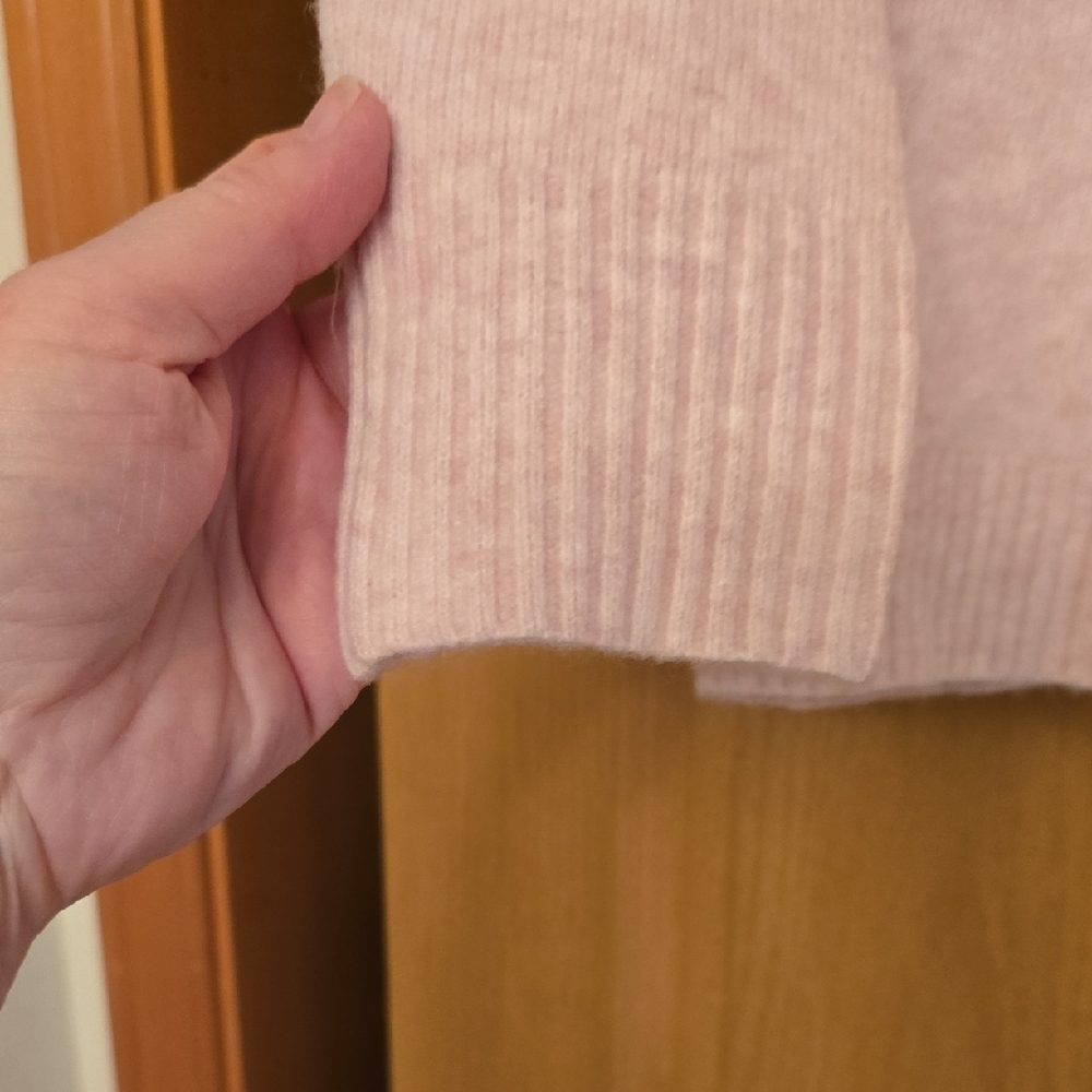 LOFT Light Pink Crew Neck Sweater - Picture 4 of 5